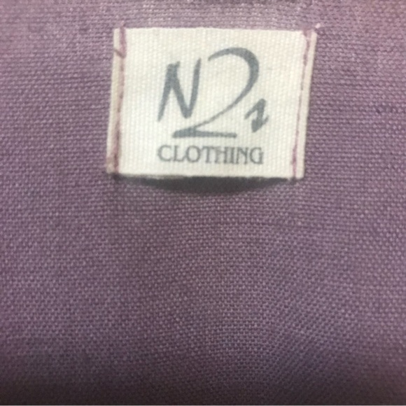 Linen/Cotton Summer Baby Doll Dress - Picture 4 of 5